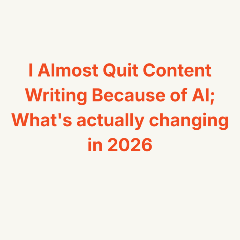 Content writing